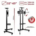 Стойка для телевизора с полкой мобильная Arm media PT-STAND-9 / до 65 дюймов / vesa 600х400