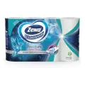 Полотенца бумажные впитывающие 2-х слойные 4 рулона (4х14 м), ZEWA Premium Decor, 144124
