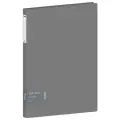 Папка на 4-х кольцах Berlingo Soft Touch (А4, корешок 24мм, 700мкм) серая (RB4_4D985), 24шт.