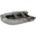 Лодка Пилот 340, моторная, килевая, ПВХ, серый/черный