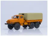 Масштабная модель Миасский грузовик 4320 бортовой, с тентом