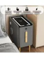 Современный минималистичный мини-прикроватный столик из массива дерева