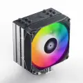 Кулер JONSBO PISA A5 ARGB Gray (TDP 265W, 5 x heatpipe, Al+Cu, 120mm ARGB, PWM, для S.1700/1200/AM5)