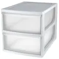Ящик органайзер настольный, формат А4, 2 ящика