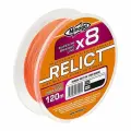 Шнур Minoga RELICT ORANGE Х8, 120 m, d 0,08 mm, test 2,75 kg.