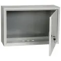 Корпус металлический IEK ЩМП-4.6.2-0, 400х600х250мм, IP31, серый, замок с ключом, щит с монтажной панелью