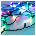 Светодиодная гирлянда ARD-STRING-CLASSIC-6000-BLACK-40LED-LIVE RGB-SPI (12V, 26W) (Ardecoled, IP65)