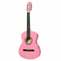 MARTIN ROMAS JR-N36 PK (3/4) - Классическая Уменьшенная (детская) гитара размер 3/4 для детей 9-14 лет цвет розовый