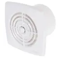 Вентилятор осевой вытяжной Awenta Retis100 D100 мм 35 дБ 105 м³/ч датчик влажности цвет белый