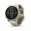 Умные часы Garmin Fenix 8 Amoled Sapphire 43 mm soft gold silicone (010-02903-11)