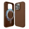 Elago силиконовый чехол для iPhone 15 Pro, Soft silicone (Liquid) Brown (MagSafe)
