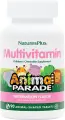 NaturesPlus Source of Life Animal Parade Children's Chewable Multi-Vitamin & Mineral Supplement арбуз 90 таблеток в форме животных