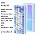 Клавиатура Wob Studio Rainy 75, механическая, универсальная, RGB-подсветка