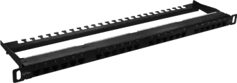 Патч-панель Suprlan 10-0404 19 0,5U 24xRJ45 кат.5E UTP