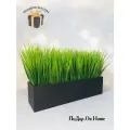 Искусственная осока в ящике для дома и офиса, ПоДар. Ок Home