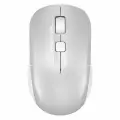 Мышь A4Tech Fstyler FB26CS Air2 серебристый/белый оптическая (2000dpi) silent беспроводная BT/Radio USB для ноутбука (4but)