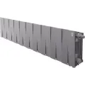 Радиатор Royal Thermo PianoForte Silver Satin 200 x20 \ 20 секций \ с нижним правым подключением