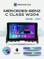 Магнитола Mediabass Mercedes-Benz C Class W204 (2006-2011) , 4/64GB, Мерседес Бенц С класс + Переходная рамка / андроид магнитола
