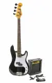 Комплект Fabio PB-10 BK (бас-гитара P, комбоус. BA-10, кап-тр, чехол, рем, стикер, рук-во)