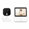 Baby Monitor 2.8 дюйма с камерой, звуковым беспроводным мониторингом, обнаружением плача, ночным видением и двухсторонней связью, 100-240V, евро вилка