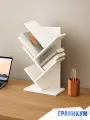 Стеллаж настольный для книг и учебников, ЛДСП, органайзер из ЛДСП, компактная полка для стола.
