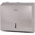 Диспенсер для салфеток OfficeClean Professional (Z сложение), нержавеющая сталь