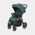 Коляска прогулочная RANT CASPIA 2.0 GREEN 2024 (ткань рифленая)