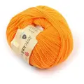 Пряжа Пехорка Детский каприз, 50 % мериносовая шерсть, 50 % акрил, 50 г, 225 м, 10 шт., 284 оранжевый