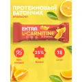 Протеиновые батончики ProteinRex EXTRA Апельсин c L-Carnitine 18 шт х 40 г без сахара, спортивное питание,ПП сладости, спортивное печенье 120 ккал