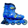 Коньки роликовые ROCES Orlando III (36-40 / синий-лайм)