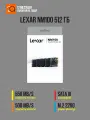 Накопитель SSD Lexar NM100 512 Гб M.2 2280, SATA 6 Гбит/с (NOT NVME)