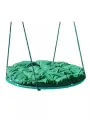 Качели гнездо 0,8 м, без оплётки, зелёная подушка