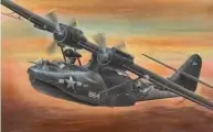 Сборная модель Самолет-амфибия PBY-5A Каталина (1:72), артикул 207273