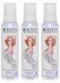 OLIVIA Пенка для волос Сильной фиксации, с ромашкой, 150 мл, 3 штуки