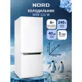 Двухкамерный холодильник Nord NRB 121 W