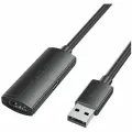 Кабель удлинитель USB2.0 АM/AF 30м Vention (CBKBT) активный