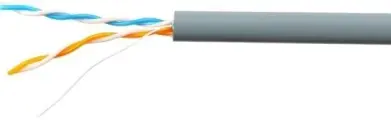 Кабель Skynet UTP indoor 2x2x0,46, медный, FLUKE TEST, кат.5e, однож, (100м) box, серый [CSL-UTP-2-CU/100]