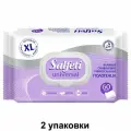 SALFETI Влажные полотенца очищающие универсальные, 60 шт, 2 уп