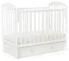 Кроватка Bebizaro GENERAL WHITE Маятник универсальный с ящиком