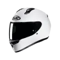 Мотошлем интеграл HJC C10 WHITE, поликарбонат, XS, белый глянцевый