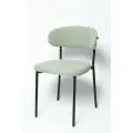 Стул La Room DC-5030 , для кухни, мягкая спинка, обивка из буклированного материала, зеленый