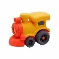 Игрушка Funky Toys Эко-машинка поезд Желтый 16 см FT0416349-2