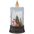 Светильник декоративный Remeco Collection ТОП гифт Свеча (подсветка, музыка, вьюга, 3хААА, не прилаг.), 12,5х8х24,5 см (796162)