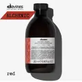 Davines Alchemic Профессиональный оттеночный шампунь для волос, красный, Италия