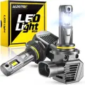AUXITO 2 шт. Turbo LED 9005 HB3 Canbus Лампа для фар 120 Вт Сверхмощная 22000LM Супер белая 6500K 12 В Автомобильная лампа без ошибок