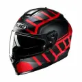 HJC Шлем C70N HOLT MC1SF, черный/ красный, размер XL, арт: УТ-00120998