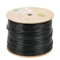 Кабель сетевой FTP, кат.5E, 305м, 4 пары, 0.50мм, 0.51мм, алюминий омедненный, одножильный, черный