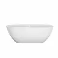Акриловая ванна BelBagno Uno 160x73 BB701-1600-730-K без гидромассажа белый акрил