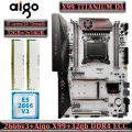 Комплект материнская плата Aigo X99 Titanium D4 + Xeon 2666V3 + 32GB DDR4 ECC 2X16GB White
