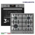 Комплект встраиваемой бытовой техники DELVENTO V66V40M88 (газовая варочная панель 60см + духовой шкаф электрический 60см) / 3 года гарантии